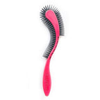(Pink) Cat Brush is Designed for Comfort, Created for Results. This innovative grooming brush features multi contoured shapes that gently adapt to your cats body for a stress free grooming.