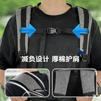 pet Bag Multi Purpose pet Bag Collapsible Portable for Dog cat go Out Traveling Carrier Backpack for Secret Adventures Cat and Dog (Black, L:20.1"X12.6"X16.1")