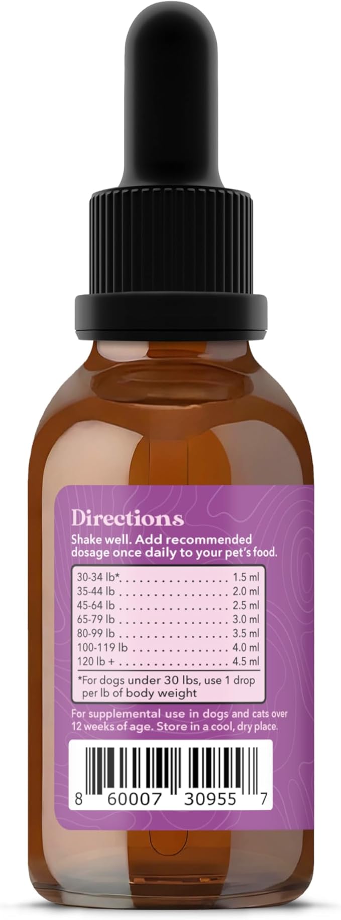Wild Acre Milk Thistle for Dogs - Max Strength Liver Support, Cleanse & Detox - Natural Bacon Flavor - Simply Add to Food - Picky Pup Approved, 2 oz (60mL)