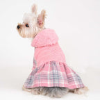 Dog Hoodie Dog Sweater Puppy Clothes for Small Dogs Boy Girl Pet Hoodies for Dogs Cold Weather Doggie Coats Fall Doggy Sweatshirt for Chihuahua Yorkie Cat Sweater Costumes, Small, Pink