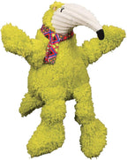 HuggleHounds Knottie Plush Dog Toy - Dog Stuffed Animal Toy, Puppy Toys, Squeaky Dog Toy for Small, Medium & Large Dogs, Durable Plush to Keep Them Busy - Nibblet Anteater, Large