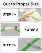 Joytale Light Up Dog Collar, Rechargeable Rainproof LED Collar for Night Walking Safety, Soft Silicone Glow in The Dark, Suitable for Small Medium Large Dogs, Green