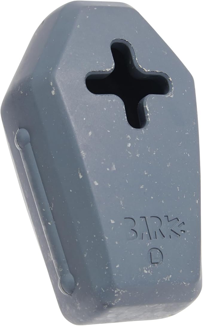 Barkbox Drac Casket Dog Toy – Treat Dispensing, Natural Rubber, Wacky Bounce, Dishwasher Safe, Perfect for Drac Snacks - Dog Chew Toy for Medium Dogs