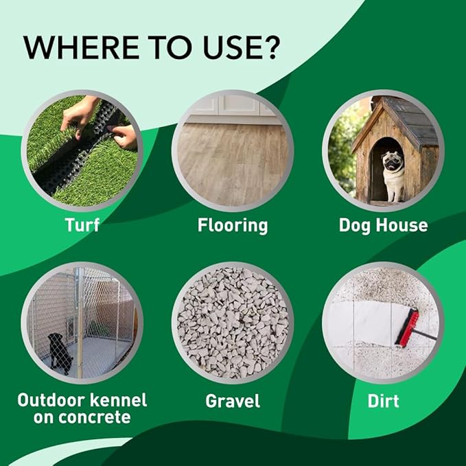 Odorcide, Thornell KOE Kennel Odor Eliminator Concentrate, Great for Cages, Runs, Floors & More, Pet Odor Eliminator for Home & Kennel w/Safe, Non-Enzymatic Formula, 16 oz, White – Not A Spray Bottle