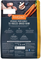 Instinct Freeze Dried Raw Meals, Natural Dry Dog Food, Grain Free - Cage Free Chicken, 14 oz. Bag