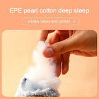 Cat Pillows for Indoor Cats, Soft Fluffy Dog Calming Pillow, Little Dog Pillows, U Shaped Half Donut Cuddler with Cute Embroidery, Washable Neck Protector Pillows for Small Dogs and Cats (white)