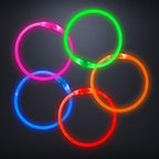 Flashseen LED Dog Collar, USB Rechargeable Glowing Lighted Up Collar, Cuttable Water-Resistant TPU Safety Collar Lights for Small Medium Large Dogs