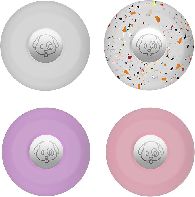 for Airtag Holder for Dog Collar, Cibaabo Silicone Air Tag Case Cover Compatible with Apple Airtags for 0.8-1.2inch Cat Pet Collar Harness Loop