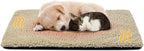 Miguel Self Warming Cat Bed for Indoor Cats, 24 x 18 inch Self Heating Pads for Outdoor Cat House, Non Electric Dog Pad Thermal for Small Dog, Washable Kitten Mat with Removable Cover (Light Brown,S)