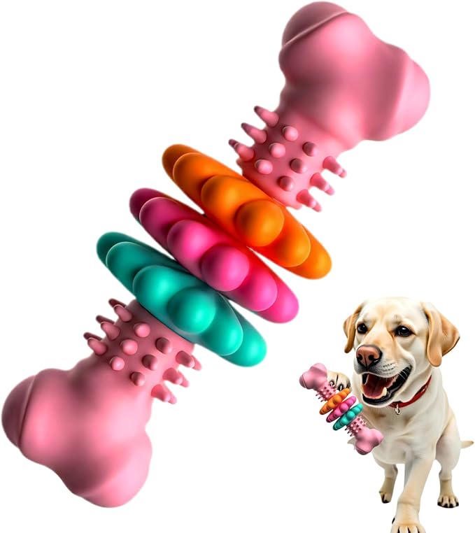 Puppy Teething Toy – Dog Chew Toy for Small Dogs and Puppies, Interactive Puppy Toy for Teething, Dog Teeth Cleaning Aid