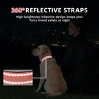 Reflective Dog Collar, Soft Neoprene Padded Nylon Pet Collar with Quick-Release Buckle, Adjustable for Mediunm Dogs,Neon Pink,M, 1" Width