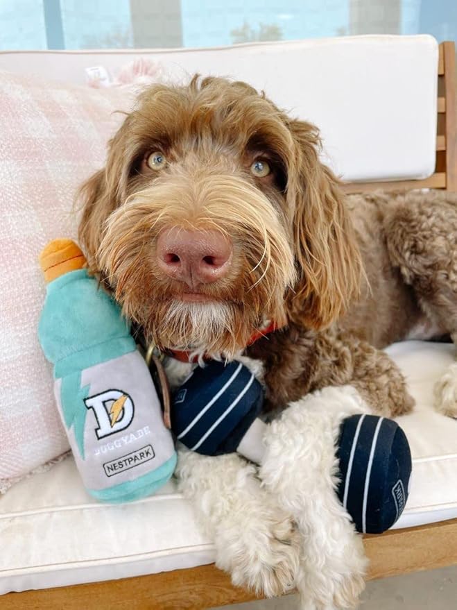 Nestpark Doggy Dumbbell - Funny Dog Toys Fitness Workout Parody Cute Dog Toys (Dumbbell)