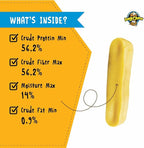 Tibetan Dog Chew Yak Cheese Sticks - Natural Handmade Treats for Extra Large Dogs, Long-Lasting and Easy to Digest with No Additives, Rawhide, Grains, or Gluten, Perfect for Aggressive Chewers, 1 Chew