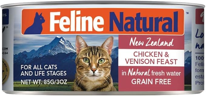 K9 Natural Cat Food Chicken and Venison Can, 85 GR