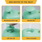 Cat Steam Brush for Shedding, 4 in 1 Rechargeable Steam Brush for Cats and Dogs, Anti-Static, Massage, Cleaning, Shedding & Combing All In One!