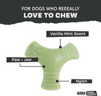 Barkbox Super Chewer Tough Dog Chew Toys for Aggressive Chewers, Dental Stimulating (Chopper - Small)