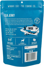 Winnie Lou Elk Jerky Dog Treats – Limited Ingredient, Human Grade, Training Treats for Small, Medium & Large Dogs, Made in USA (1 Pack)