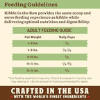 Primal Kibble in The Raw, Freeze Dried Cat Food, Chicken, Scoop & Serve, Made with Raw Protein, Whole Ingredient Nutrition, Crafted in The USA, Dry Cat Food, 24 Ounce (1.5 lb) Bag