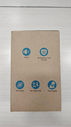 Cat Water Fountain: Stainless Steel Pet Water Fountains Indoor Metal Automatic Cat/Dog Waterer Bowls Faucet Bottle Watering Pets 24/7 Running Water Dispenser for Drinking