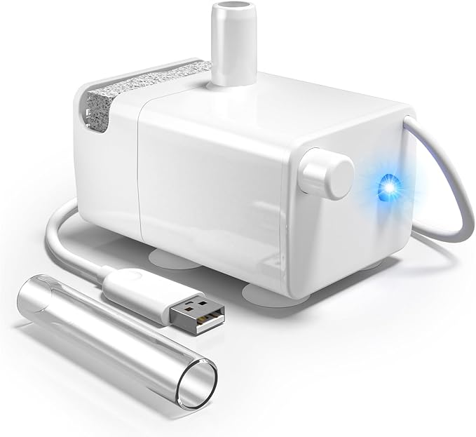 Dog Water Fountain Stainless Steel, 410oz/3.2Gal/12L Large Pet Water Fountain for Dogs, Dog Water Bowl Dispenser with Water Level Window & LED Indicator, Super Quiet for S-L Dogs and Multi-Pet (Pump)