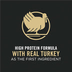 Purina Pro Plan Allergen Reducing, Sensitive Skin & Stomach, High Protein Cat Food, LIVECLEAR Turkey and Oatmeal Formula - 12.5 lb. Bag