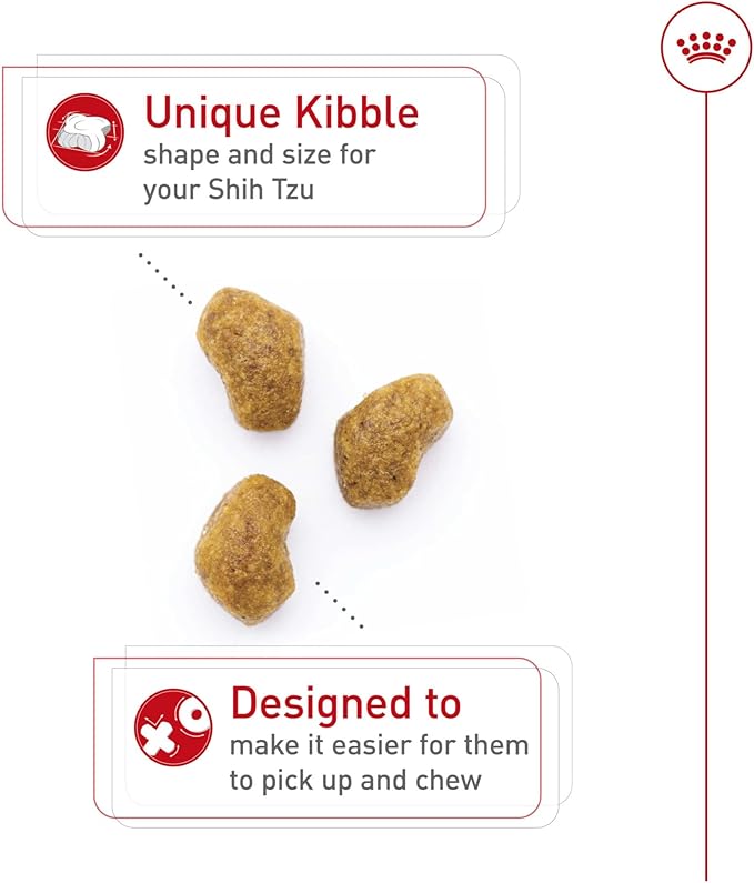 Royal Canin Shih Tzu Adult Breed Specific Dry Dog Food, 10 lb bag