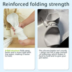 BMN Portable Dog Water Bottle, Collapsible Pet Water Bottle,Large Capacity for Big Dogs， Leak-Proof Travel Dispenser, Foldable Bowl for Hiking Walking Outdoors，19oz