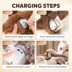 2026 New Interactive Chirping Bird Cat Toy, Flying Bird Cat Toy Stimulating Play for Bored Indoor Kittens Cats (Color-A)