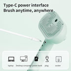 3-in-1 Steam Brush for Cats - Self Cleaning Cat Brush with Anti-Static & Shedding Control, Rechargeable Pet Grooming Tool for Long/Short Hair Cats & Dogs(Green)