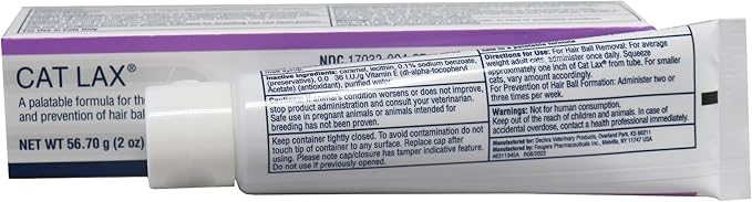 CatLax for Hairball Elimination and Prevention in Cats, 2 oz