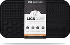 Pup Culture Dog Lick Mat for Dogs, Feeding Pad for Anxious Pets Plus 4 Different Puzzles for Mental Stimulation for Dogs - Supports Mental, Dental, and Digestive Health, Bite Resistant and Heavy Duty