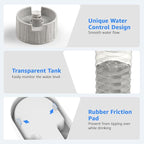 Gravity 6.5L Dog and Cat Water Bowl Dispenser, Automatic Stainless Steel Dog Water Bowl, 100% BPA-Free, Self-Filling Large Capacity Pet Water Feeder for Dogs and Cats