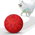Smart Interactive Dog Toy, Automatic Moving, Bouncing and Stimulation, Silent Foam Material, IP54 Waterproof Rating, Active Rolling,Dog Ball for Medium and Large Dogs,Dog Birthday (Red)
