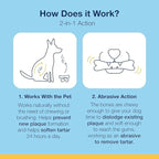 Proden Plaque Off Mini Dental Bones Vegetable Fusion and Blueberry 20 Count / 12 Ounces, Brown (PDDCB7)