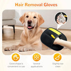 2025 Upgrade Pet Hair Remover Electrostatic Gloves, Reusable Pet Hair Removal Glove for Cats & Dogs, Premium Cat & Dog Hair Remover Mitt for Couch Furniture Carpet Car Seat (2)