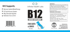 Liquid Vitamin B-12 for Dogs and Cats - Vet Formulated - Effective for All Animals Methylcobalamin (Methyl B12) - Energy, Appetite and Mood - Made in USA