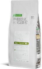 Nature's Protection Dry Dog Food for Small Breed - High Protein Tear Stain Diet for White & Light Fur Adult Dogs - Small Bites Kibble (Superior Care - Lamb and Rice, 22 lb)