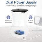 Automatic Cat Food Dispenser, 3.2L Automatic Timed Cat Feeders for Dry Food, Up to 20 Portions 4 Meals Per Day, Pet Feeder for Cats/Dogs