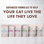 Rocco & Roxie Hairball Treatment for Cats, Cat Hairball Remedy, Crunchy Treats for Cats with a Creamy Center, Furball Control, Chicken Flavored Hair Ball Relief for Cat, Made in USA, Over 300 Chews