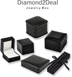 Diamond2Deal 10K Solid Gold Diamond Dog Paw Print Pendant Rope Chain Necklace 18inch (1/8Ct/ I2,H-I)