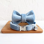 Cat Collar Personalized with Name Phone Number Engraved,Customized with Bell for Small Dogs Puppy Kitten