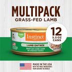 Instinct Flaked Entrée Wet Canned Cat Food - Lamb, 5.5 oz. Cans (Pack of 12)