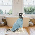 BINGPET Security Dog Hoodies Puppy Sweater Cold Weather Dog Coats Soft Brushed Fleece Pet Clothes Hooded Sweatshirt for Dog Cat