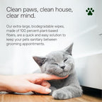 ALŌH Hypoallergenic | All-Natural | Multi-Purpose Pet Wipes, Unscented 50ct Wipes