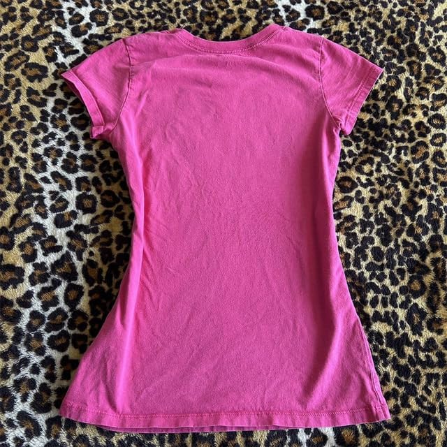 Gothic Tees for Women Y2K Grunge Graphic Short Sleeve Crew Neck T-Shirts 90s Vintage Aesthetic Emo Clothes