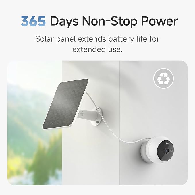 Noorio Solar Security Cameras Wireless Outdoor, 4-Pack 1080P Battery Powered Magnetic Outdoor Camera with AI Motion Detection, 2.4G WiFi Home Security Camera Color Night Vision, Local Storage