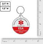 MYLUCKYTAG ESA Tag - Smart Pet ID with NFC & QR Code, Online Pet Profile, Location Alerts, Durable Collar Tag