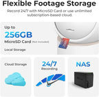 IMILAB C40 4K Indoor Security Camera, Room Camera for Kid/Baby/Pet, 5G WiFi Pan/Tilt Indoor Cam/Person Pet Track, Powerful AI Detection, Color Night Vision, SD/Cloud Storage, Easy Pairing, Plug in.