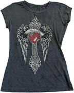 Women Y2K Graphic T-Shirts Summer Short Sleeve Punk Gothic Tee Tops Vintage 90s Aesthetic Emo Clothes Streetwear