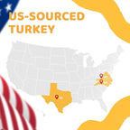 iPaw Turkey Dog Treats, All Natural Human Grade Dog Treat, Suitable for Training chew, US Sourced Raw Material, Hypoallergenic, Rawhide Alternative, Braided Stick